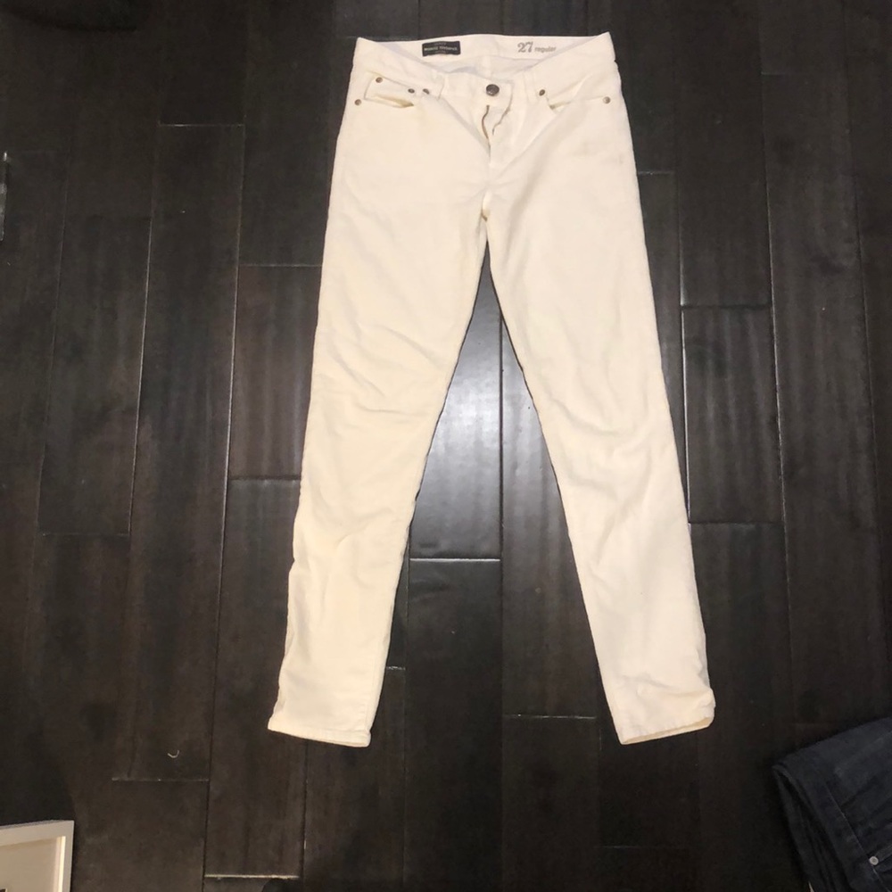 J. Crew Midrise Toothpick Corduroy Pants